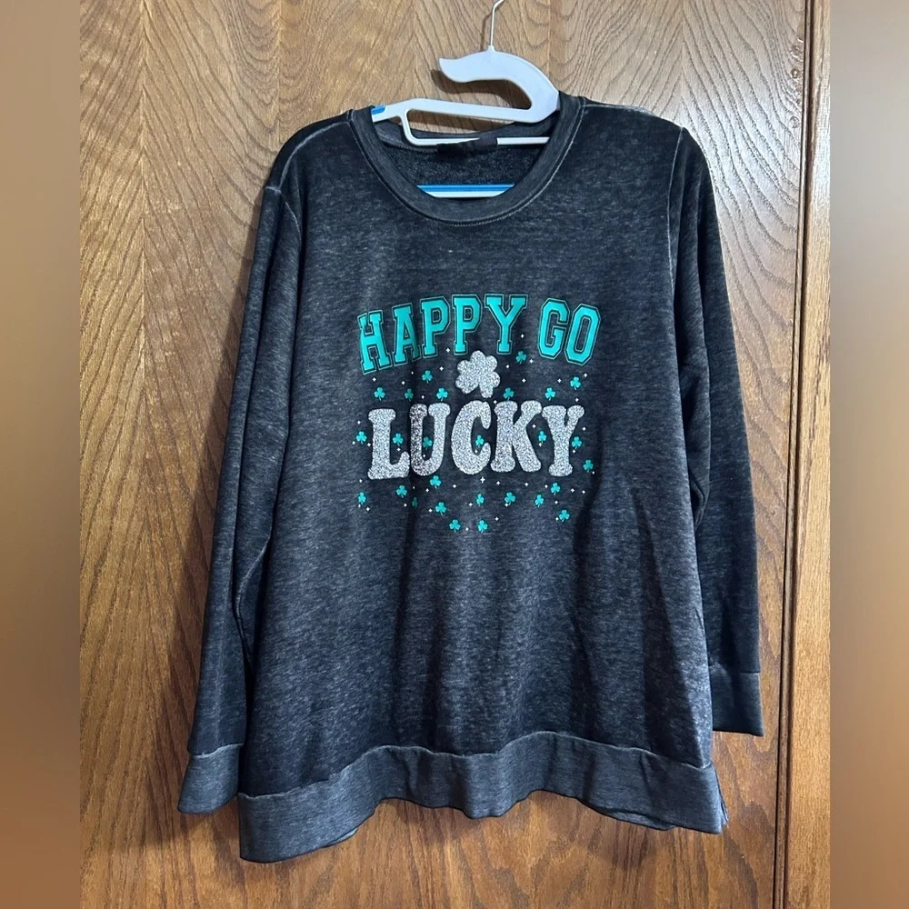 Lane Bryant 14/16 Happy Go Lucky Sweatshirt